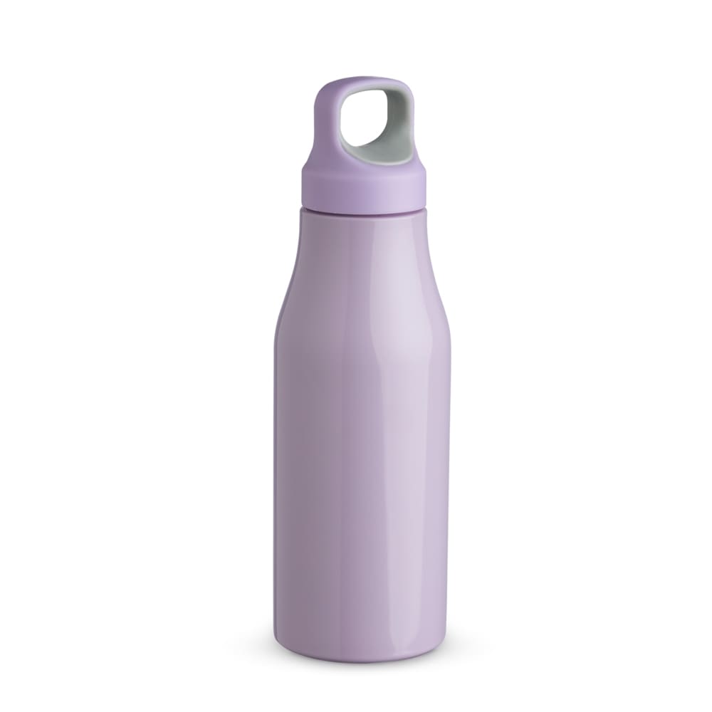 Garrafa Inox brinde dia a dia650ml-ROXO-CLARO