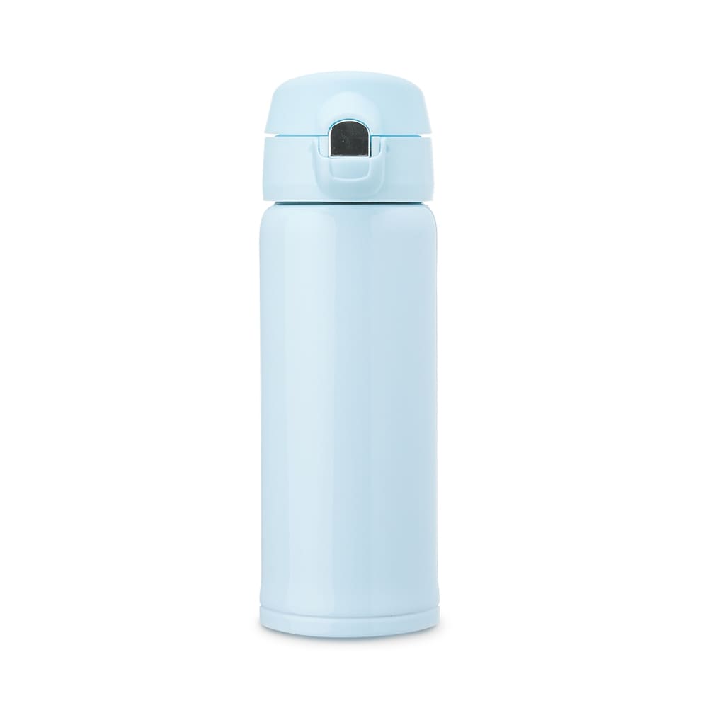 Garrafa Inox brinde empresa400ml AZUL CLARO Garrafa Inox brinde empresa400ml-AZUL-CLARO-
