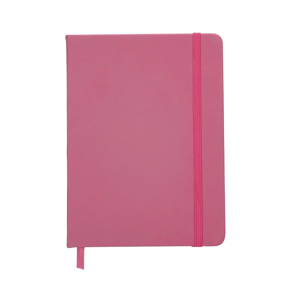 Caderneta tipo Moleskine personalizado festaROSA