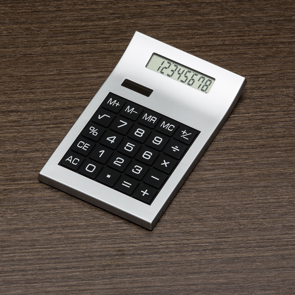 Calculadora de plástico personalizada