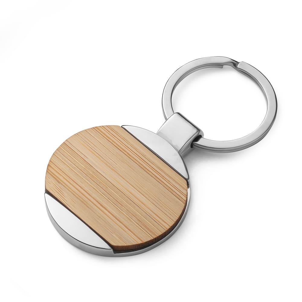 Chaveiro de bambu personalizado