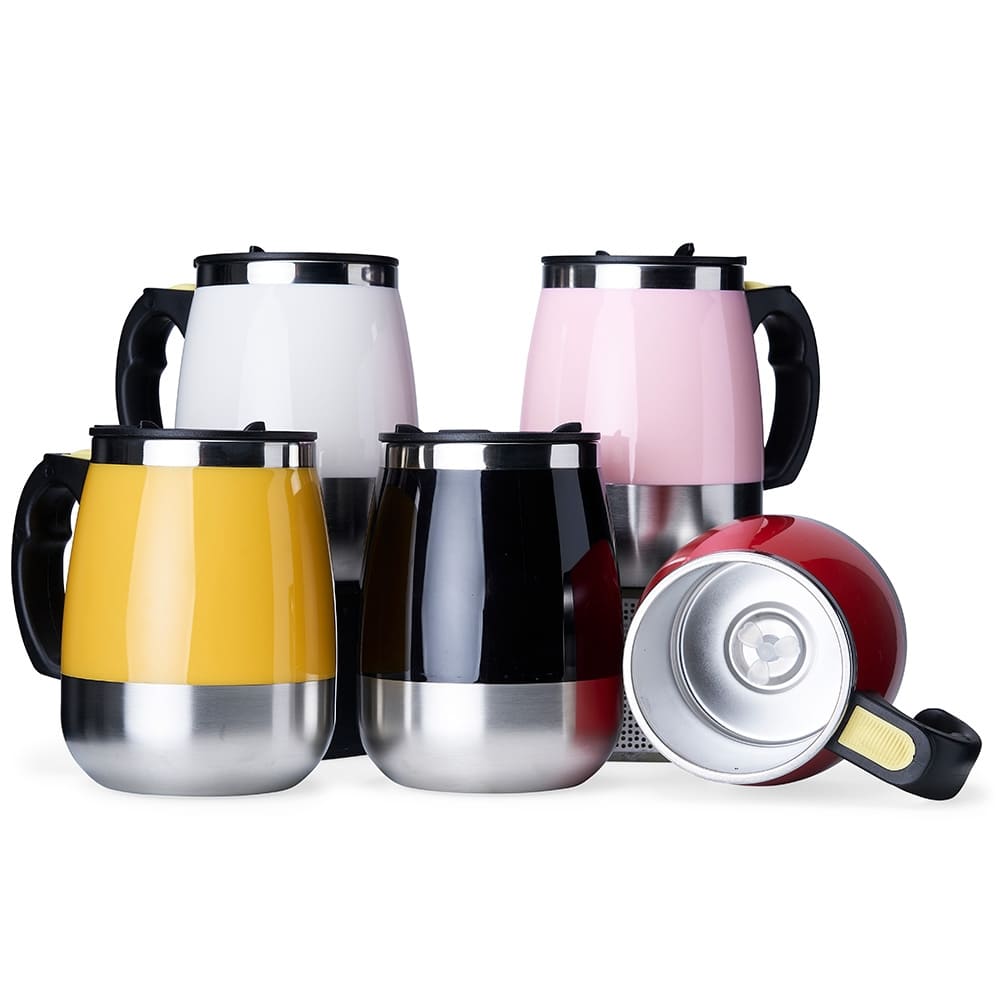 Caneca com misturador de bebidas personalizado