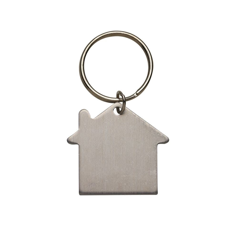 Chaveiro metálico casa personalizado