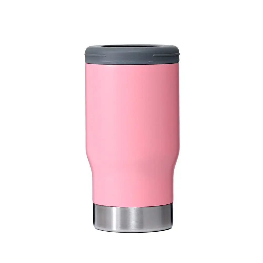 Copo termico brinde trabalhoInox-380ml-Multiuso-ROSA-