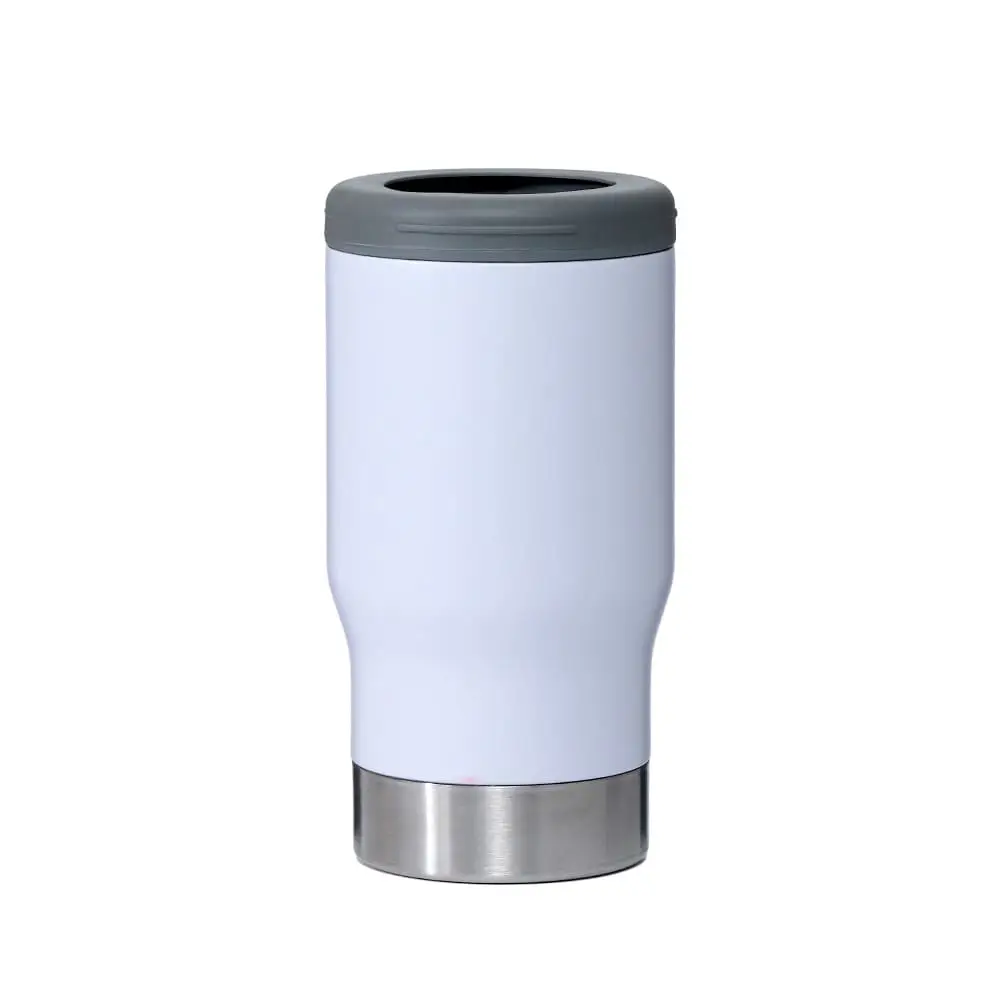 Copo termico personalizado dia a diaInox-380ml-Multiuso-BRANCO-
